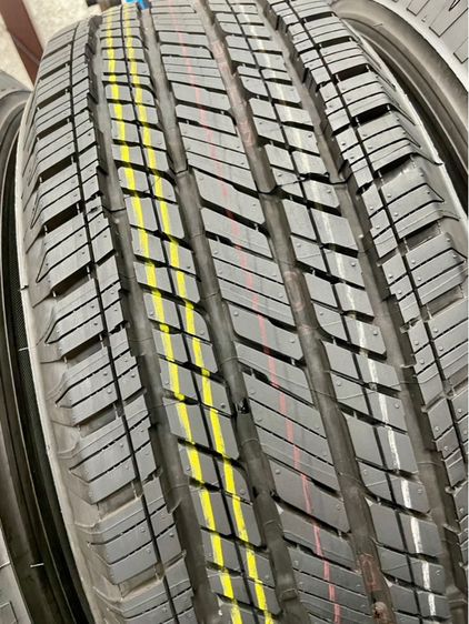 ยางถอดป้ายแดงขอบ 17” ยี่ห้อ BRIDGESTONE รุ่น DUELER HT ขนาด 255-70R17 ปี 25 สีเส้นตุ่มหน้ายางยังอยู่ครบ รูปที่ 6