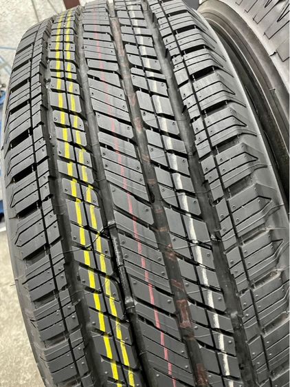 ยางถอดป้ายแดงขอบ 17” ยี่ห้อ BRIDGESTONE รุ่น DUELER HT ขนาด 255-70R17 ปี 25 สีเส้นตุ่มหน้ายางยังอยู่ครบ รูปที่ 5