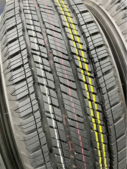 ยางถอดป้ายแดงขอบ 17” ยี่ห้อ BRIDGESTONE รุ่น DUELER HT ขนาด 255-70R17 ปี 25 สีเส้นตุ่มหน้ายางยังอยู่ครบ รูปที่ 7