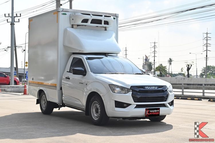 Isuzu D-MAX 2022 1.9 B Pickup ดีเซล ไม่ติดแก๊ส เกียร์ธรรมดา ขาว