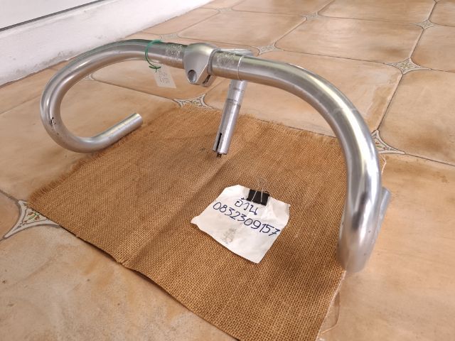 ชุดแฮนด์ Cinelli Criterium ตุ๊กตาคู่ และ เสต็ม A1 Milano Logo สภาพดี ส่งลงทะเบียนฟรี รูปที่ 2