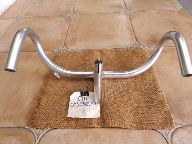 ชุดแฮนด์ Cinelli Criterium ตุ๊กตาคู่ และ เสต็ม A1 Milano Logo สภาพดี ส่งลงทะเบียนฟรี รูปที่ 13