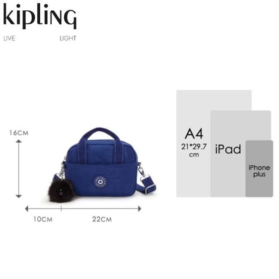 กระเป๋าสะพายทรงหมอน kipling  รูปที่ 4