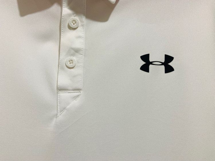 เสื้อโปโล UNDER ARMOUR แท้ 💯size XL วัดจริง อก 21.5 ยาว 28 สภาพใหม่มาก ดีเทลสวย เนื้อผ้าดี รายละเอียดดีหายากน่าสะสมครับ รูปที่ 3