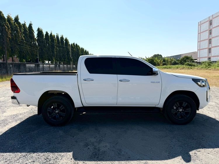 Toyota Hilux Revo 2021 2.4 Prerunner Mid Pickup ดีเซล ไม่ติดแก๊ส เกียร์อัตโนมัติ ขาว รูปที่ 4