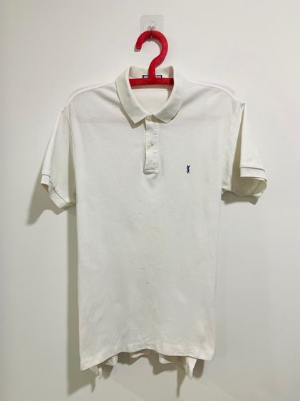 เสื้อโปโล Yves Saint Laurent แท้ 💯size M วัดจริง อก 21 หน้ายาว 27 หลังยาว 28.5 สภาพดี ดีเทลสวย เนื้อผ้าดี รายละเอียดดีหายากน่าสะสมครับ