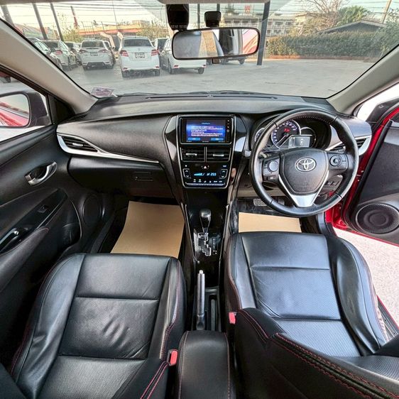 Toyota Yaris ATIV 2019 1.2 S Plus Sedan เบนซิน ไม่ติดแก๊ส เกียร์อัตโนมัติ แดง รูปที่ 3