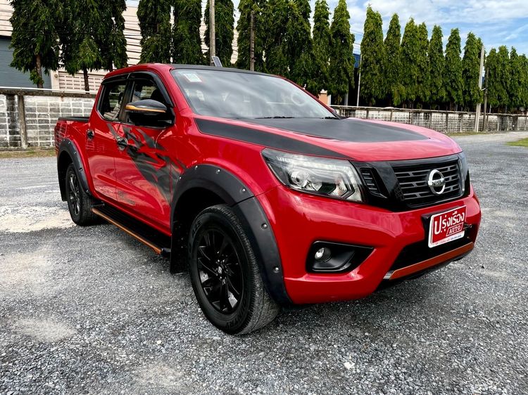 Nissan Navara 2021 2.5 Calibre EL Pickup ดีเซล ไม่ติดแก๊ส เกียร์อัตโนมัติ แดง รูปที่ 3