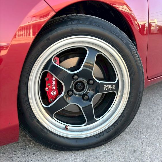 Toyota Vios 2018 1.5 E Sedan เบนซิน ไม่ติดแก๊ส เกียร์อัตโนมัติ แดง รูปที่ 3