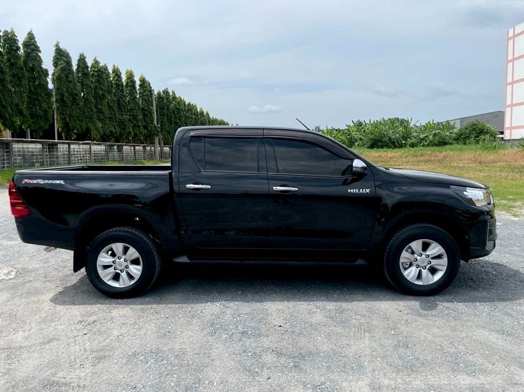 Toyota Hilux Revo 2019 2.4 E Prerunner Pickup ดีเซล ไม่ติดแก๊ส เกียร์ธรรมดา ดำ รูปที่ 4