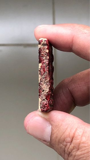 พระสมเด็จวัดระฆัง พิมพ์ใหญ่ลงชาดแดง รูปที่ 4