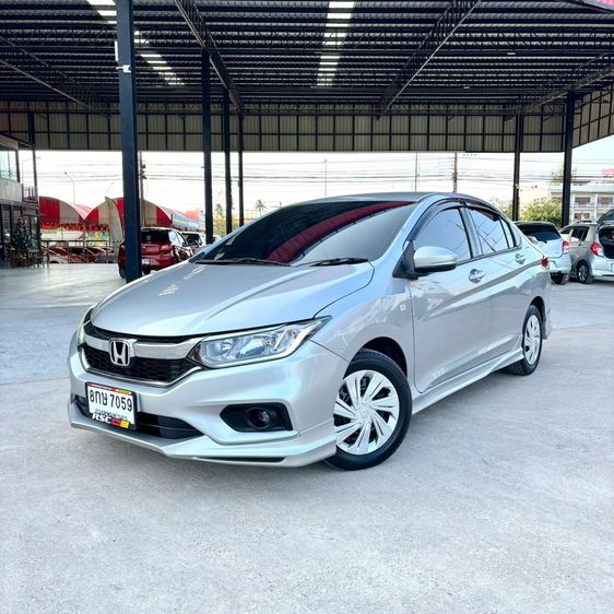 Honda City 2019 1.5 S Sedan เบนซิน ไม่ติดแก๊ส เกียร์อัตโนมัติ บรอนซ์เงิน