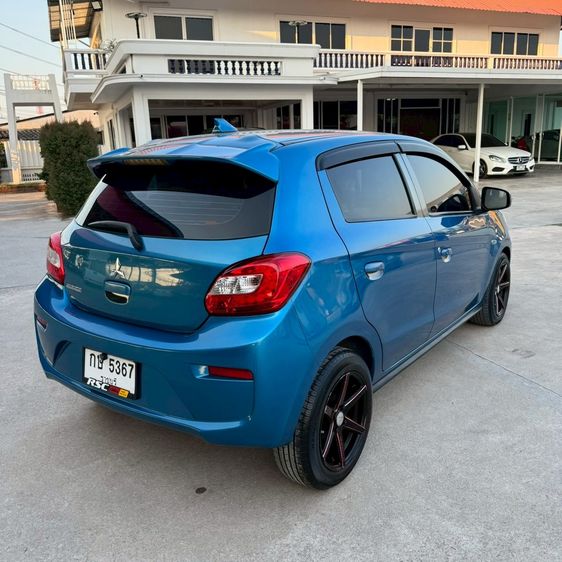 Mitsubishi Mirage 2018 1.2 GLX Sedan เบนซิน ไม่ติดแก๊ส เกียร์อัตโนมัติ ฟ้า รูปที่ 2