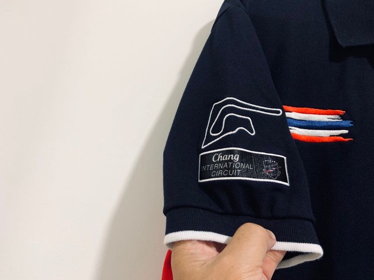 เสื้อโปโล MOTO GP แท้ 💯size L อก 21 ยาว 27 สภาพใหม่มาก ดีเทลสวย เนื้อผ้าดี รายละเอียดดีหายากน่าสะสมครับ รูปที่ 6