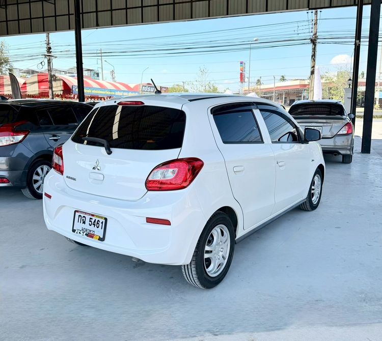 Mitsubishi Mirage 2019 1.2 GLX Sedan เบนซิน ไม่ติดแก๊ส เกียร์อัตโนมัติ ขาว รูปที่ 2