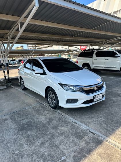 Honda City 2018 1.5 S i-VTEC Sedan เบนซิน เกียร์อัตโนมัติ ขาว รูปที่ 2