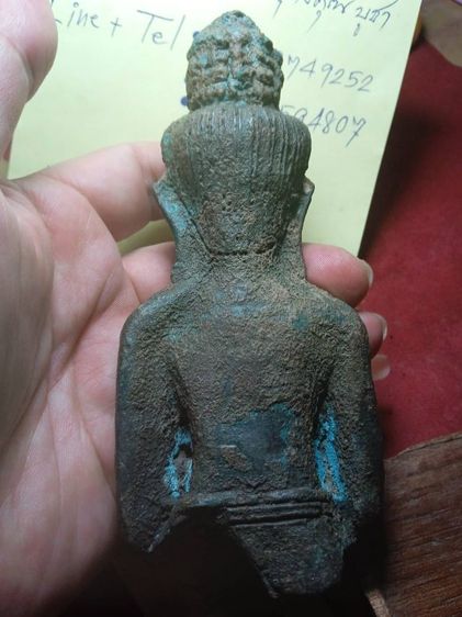 เทวรูปตามสภาพครับเนื้อโลหะครับ รูปที่ 9