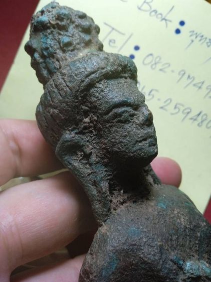 เทวรูปตามสภาพครับเนื้อโลหะครับ รูปที่ 4