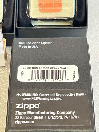 Zippo 2025  Armor Case Brushed Chrome  รูปที่ 8
