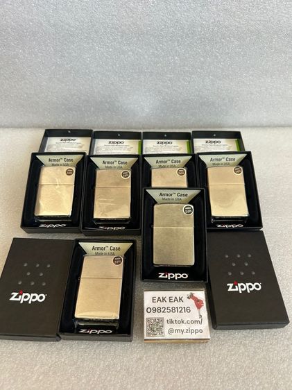 Zippo 2025  Armor Case Brushed Chrome  รูปที่ 5