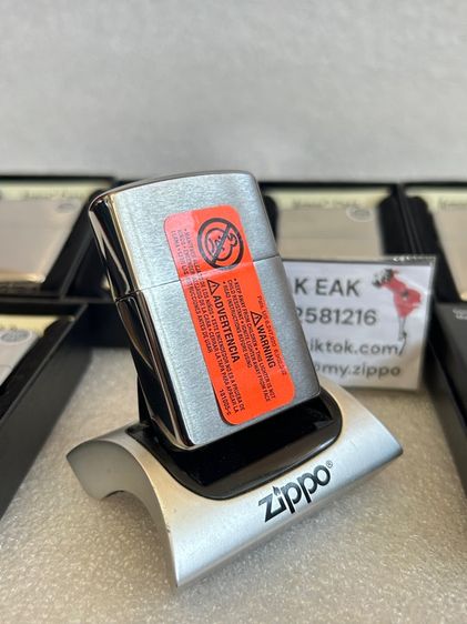 Zippo 2025  Armor Case Brushed Chrome  รูปที่ 3