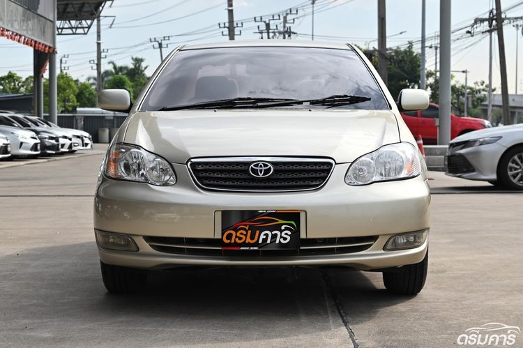 Toyota Altis 2004 1.6 E Sedan เบนซิน ไม่ติดแก๊ส เกียร์อัตโนมัติ บรอนซ์ทอง รูปที่ 2