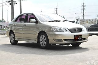 ขายรถ Toyota Altis มือสอง รุ่นหน้าหมู 1.6 E ปี 2004 รถบ้านแท้ไม่เคยเป็นแท็กซี่ สภาพสวยเดิมพร้อมใช้งานราคาไม่ถึงแสน CG