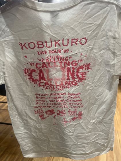 เสื้อทัวร์ KOBUKURO LIVE TOUR ’09 CALLING 