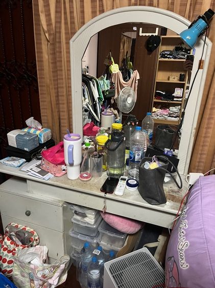 ขาว ไม้ อื่นๆ โต๊ะเครื่องแป้ง