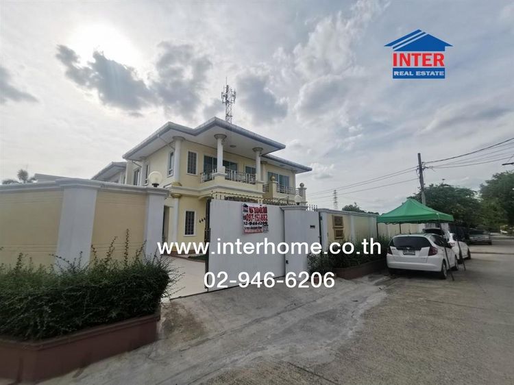 บ้านเดี่ยว 2 ชั้น 160 ตร.ว. หมู่บ้านมหาดไทย2 ซอยมหาดไทย2 ซ.9 ซอยบางระมาด11 ถนนกาญจนาภิเษก ถนนพุทธมณฑลสาย1 เขตตลิ่งชัน กรุงเทพมหานคร