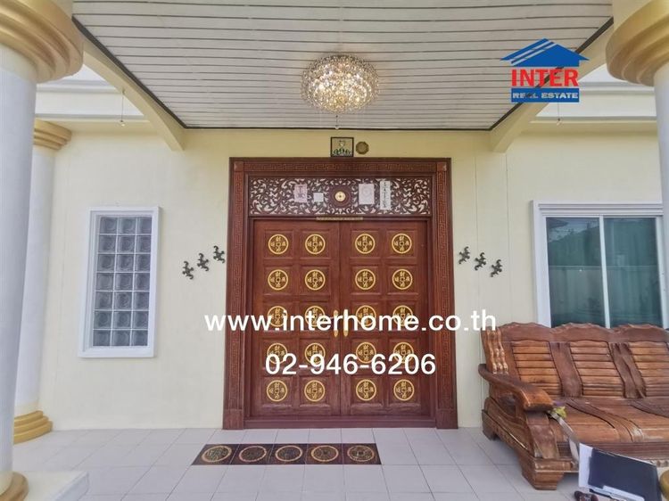 บ้านเดี่ยว 2 ชั้น 160 ตร.ว. หมู่บ้านมหาดไทย2 ซอยมหาดไทย2 ซ.9 ซอยบางระมาด11 ถนนกาญจนาภิเษก ถนนพุทธมณฑลสาย1 เขตตลิ่งชัน กรุงเทพมหานคร รูปที่ 2