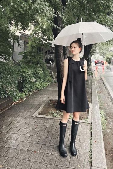 รองเท้าบูท  HUNTER  BOOTS (รุ่น Original Tall Gloss สีน้ำตาล ) ของแท้แน่นอน  รูปที่ 17