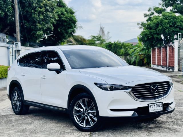 Mazda CX-8 2021 2.5 SP Utility-car ดีเซล ไม่ติดแก๊ส เกียร์อัตโนมัติ ขาว รูปที่ 2