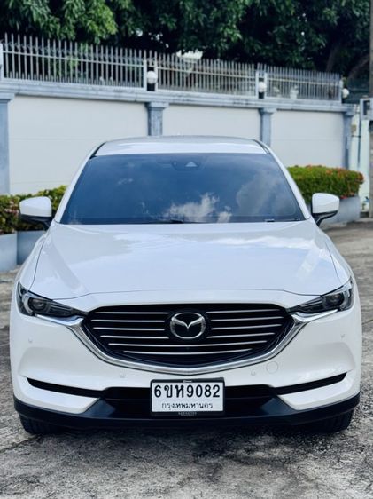 Mazda CX-8 2021 2.5 SP Utility-car ดีเซล ไม่ติดแก๊ส เกียร์อัตโนมัติ ขาว รูปที่ 4