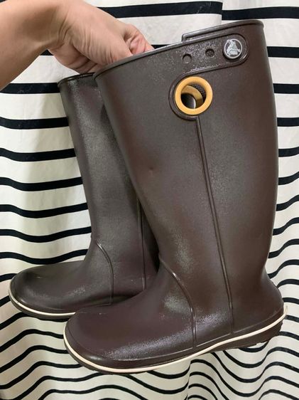 รองเท้าบูท Crocs boots  Original  Size w5 ขนาด 21cm ) ของแท้แน่นอน รูปที่ 4