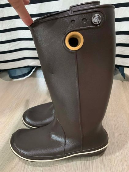 รองเท้าบูท Crocs boots  Original  Size w5 ขนาด 21cm ) ของแท้แน่นอน รูปที่ 7