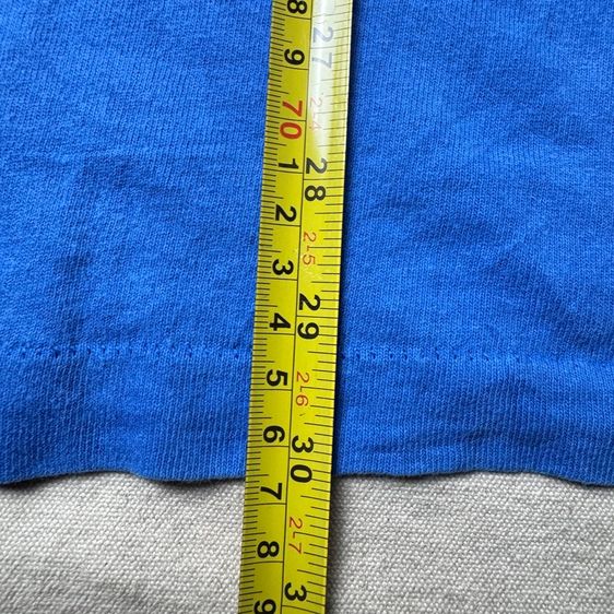 เสื้อยืด 90s Fruit of the loom แขนสองสี Size XL รูปที่ 8