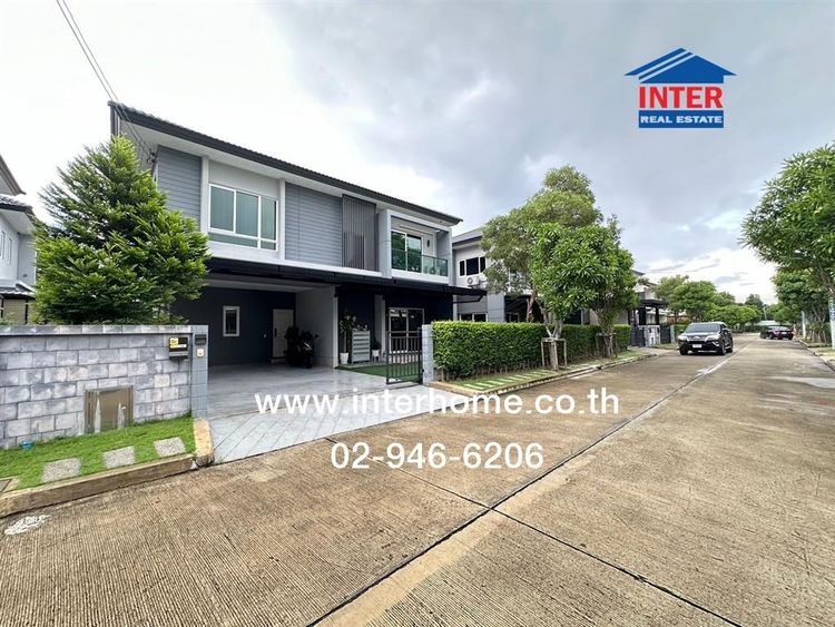 บ้านเดี่ยว 2 ชั้น 56.5 ตร.ว. หมู่บ้านเซนโทร สาทร–กัลปพฤกษ์ ใกล้โฮมโปร กัลปพฤกษ์ ซอยยิ้มประยูร2 ถนนกัลปพฤกษ์ ถนนบางแค เขตบางแค กรุงเทพมหานคร รูปที่ 2