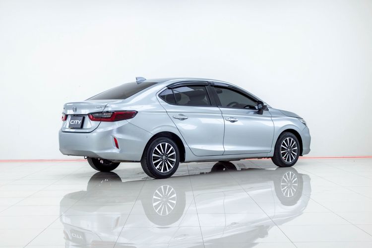 Honda City 2020 1.0 SV Sedan เบนซิน ไม่ติดแก๊ส เกียร์อัตโนมัติ เทา รูปที่ 4
