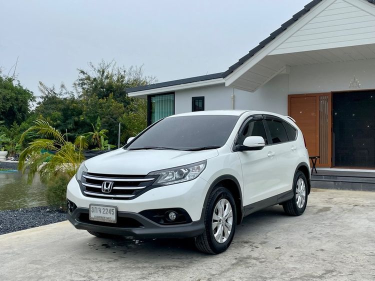 รถ Honda CR-V 2.0 E 4WD สี ขาว