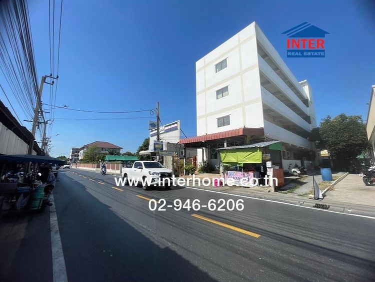 อพาร์ทเม้นท์ 4 ชั้น 93 ตร.ว. อพาร์ทเม้นท์ ซอยประชาอุทิศ76 ใกล้ตลาดยิ่งรวยประชาอุทิศ76 ถนนประชาอุทิศ ถนนวงแหวนตะวันออก เขตทุ่งครุ กรุงเทพ