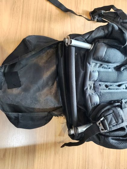Folding seat Backpack, Backpack that includes a seat inside. Seat and backpack fully functional รูปที่ 4