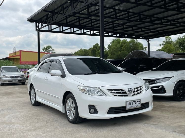 Toyota Altis 2013 1.6 E CNG Sedan เบนซิน NGV เกียร์อัตโนมัติ ขาว รูปที่ 3