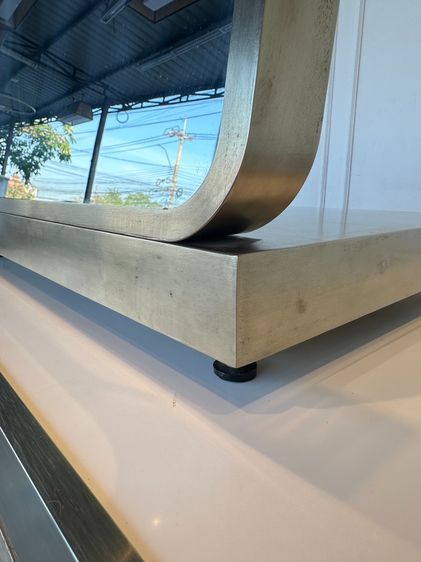 บานกระจกเงา โครงสแตนเลสสีทอง รูปที่ 11