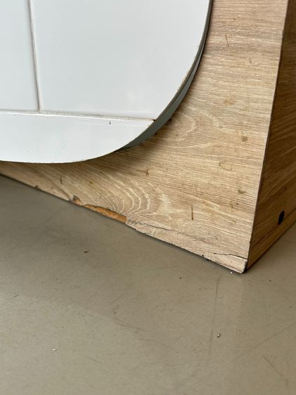 ตู้เก็บของ 2 บานเปิด โครงไม้ MDF ปิดผิวลามิเนตลายไม้สีบีช  รูปที่ 16