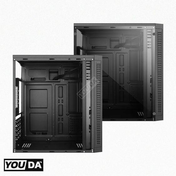 PC Computer case ATX M-ATX MINI-ITX motherboards, can put 4 hard disks SSDs รูปที่ 9