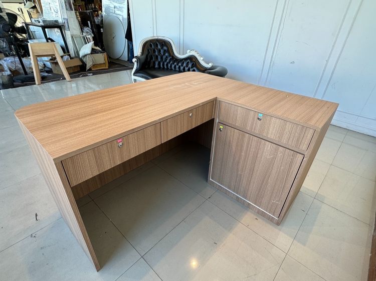 โต๊ะ RECEPTION 1 บานเปิด 3 ลิ้นชัก รูปที่ 6