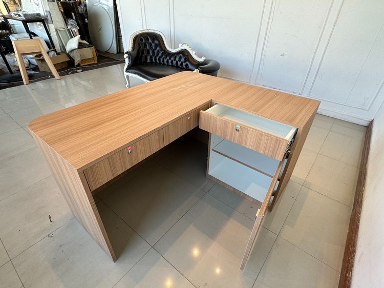 โต๊ะ RECEPTION 1 บานเปิด 3 ลิ้นชัก รูปที่ 7