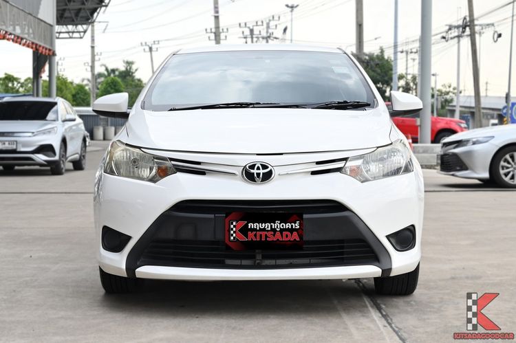 Toyota Vios 2016 1.5 J Sedan เบนซิน ไม่ติดแก๊ส เกียร์อัตโนมัติ ขาว รูปที่ 2