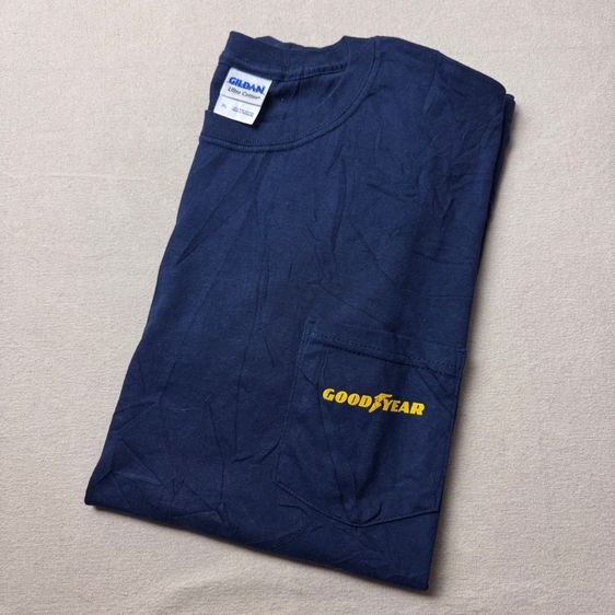 เสื้อยืด Gildan x Good Year ใหม่มาก ผ้า Cotton 100 Size xL